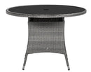 Malaga 4 Seater Round Fixed Dining Set