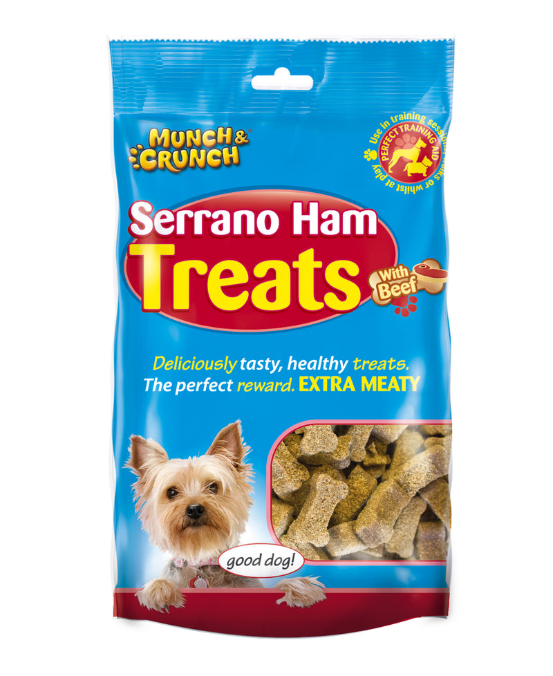 Munch & Crunch Serrano Ham Treats with Beef