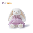 Mchugs Bunny w/Purple Dress Plush 18cm