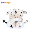Mchugs Hugging Cows Plush 18cm