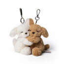 Mchugs Snuggle Dogs Plush Friendship Keyring