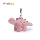 Mchugs Pink Stegosaurus Plush Keyring