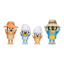 Bluey Family Trip Figure 4pk