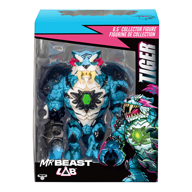 MrBeast Mr Beast Lab Tiger Collector Figure