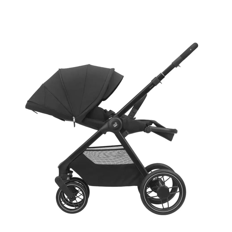 Maxi Cosi Oxford Essentials Pram Bundle - Twillic Black