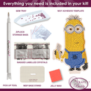 Crystal Art Buddy - Minion Tim