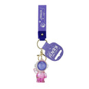 KENJI Mitoyo Face Shield Astronaut Purple Keyring