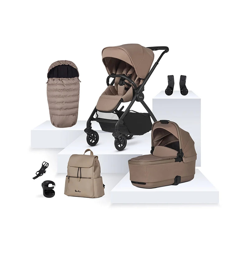 Silver Cross Dune2 & Accessory Bundle - Mocha