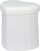Heart Storage Pouf Assorted
