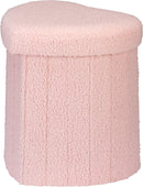 Heart Storage Pouf Assorted