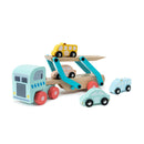 Owl & Fox Wooden Car Transporter