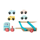 Owl & Fox Wooden Car Transporter