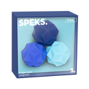 Speks Odds Soft Silicone Fidget Magnets - Blue Peaks