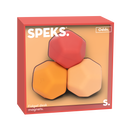 Speks Odds Soft Silicone Fidget Magnets - Orange Planes