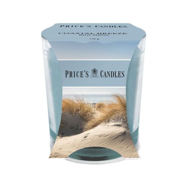 Prices Glass Jar Candle - Coastal Breeze
