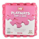 Play Mat Floor Mats 9pce - Pink