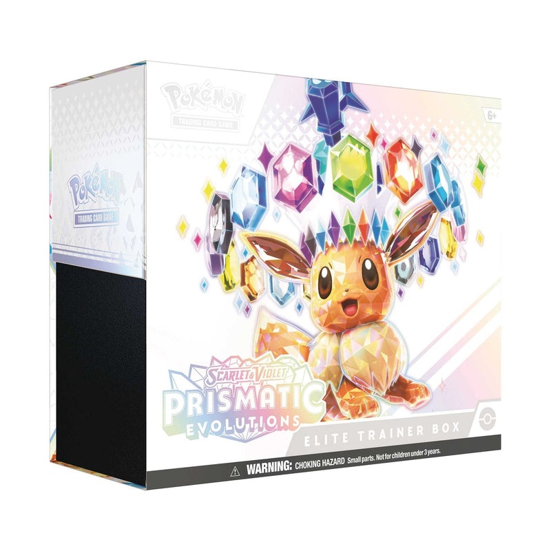 Pokemon Scarlet & Violet Prismatic Evolutions Elite Trainer Box