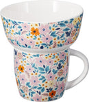 Floral Mug & Bowl Set Assorted