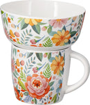 Floral Mug & Bowl Set Assorted