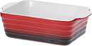 Red Stoneware Oven Dish - Small