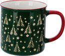 Embossed Christmas Mug Assorted