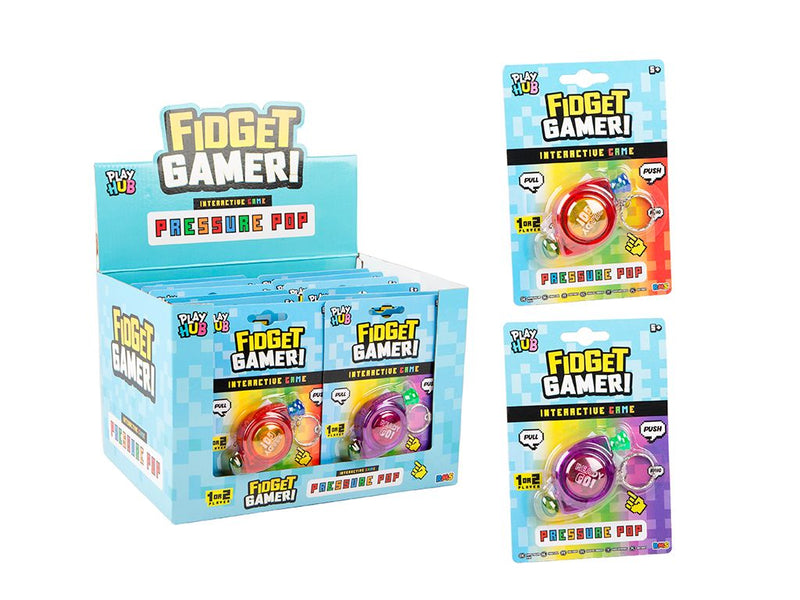 Fidget Gamer Pressure Pop Assorted