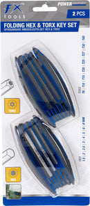 Folding Hex & Torx Key Set