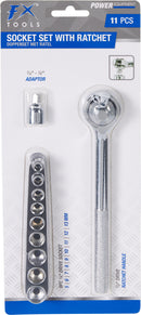 Rachet Socket Set 11 Piece