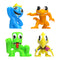 Rainbow Friends Neon Figure 4 Pack Series 2