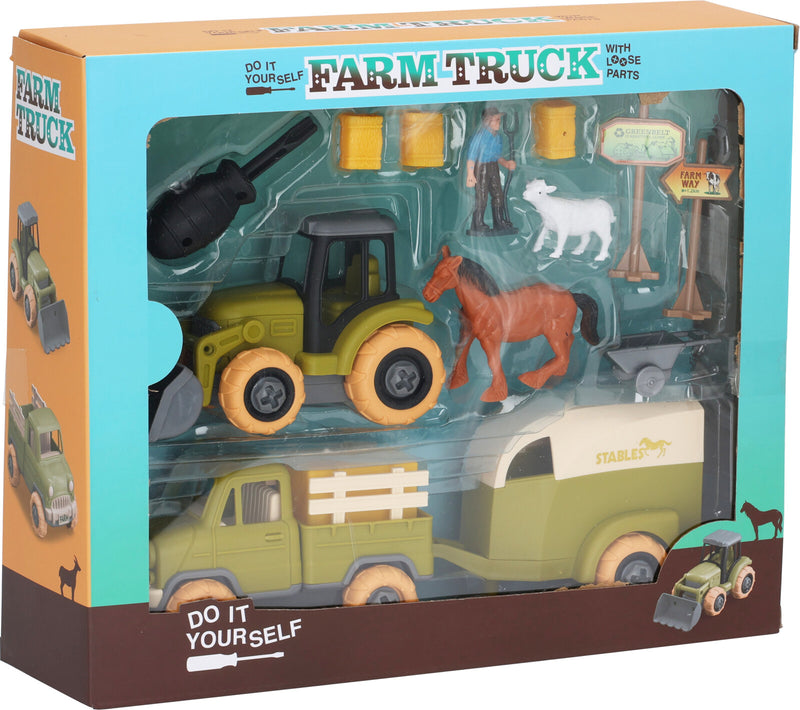 Farm Tractor Playset