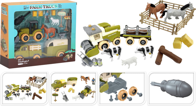 Farm Tractor Playset