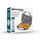 Daewoo Essentials 2 Portion Sandwich Maker