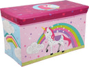 Toy Box With Lid - Unicorn