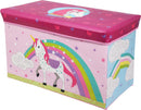 Toy Box With Lid - Unicorn