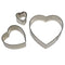 Heart Cookie & Cake Cutter 3 Pack
