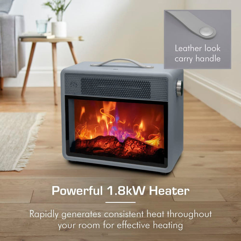 Retro Flame Effect 1.8KW Stove Fire