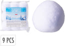 Artificial Snow Balls 9 Pack