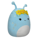 Squishmallows Plush 16" - Natnat The Pastel Blue Alien With Flower Crown