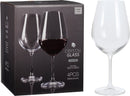 Crystal Red Wine Glasses - 4 Pack