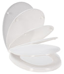 White Slow Close Toilet Seat