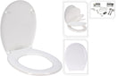 White Slow Close Toilet Seat