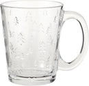 Embossed Christmas Tree Mugs - Set of 4