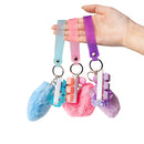 Fluffy Fidget Keychains Assorted