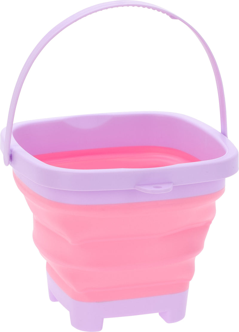 Folding Beach Bucket - Assorted