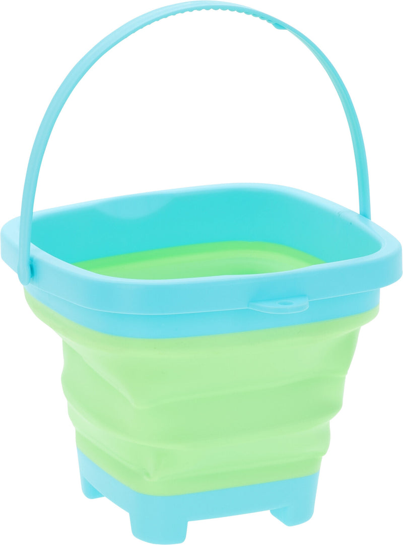 Folding Beach Bucket - Assorted