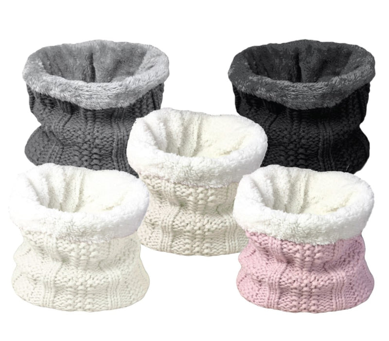 Ladies Sherpa Lined Neck Warmer