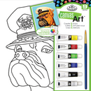 Canvas Art Paint Kit Captain Bulldog