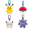 Pokemon Clip On Plush Assorted