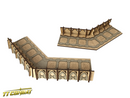 TTCombat Fortified Trench Small Corner Sections