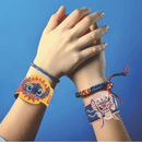 Crystal Art Friendship Bracelet - Stitch & Angel